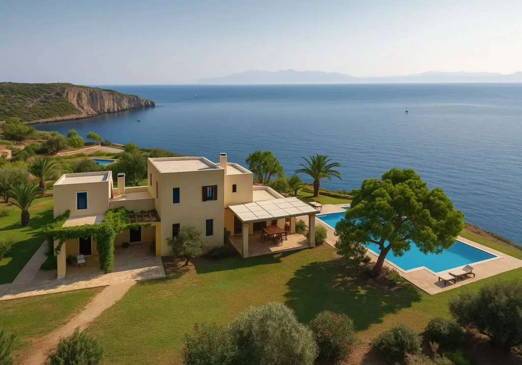 ktima kirlaki aegina wedding reception 05